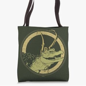 Marvel Green and Gold Reptile Tote